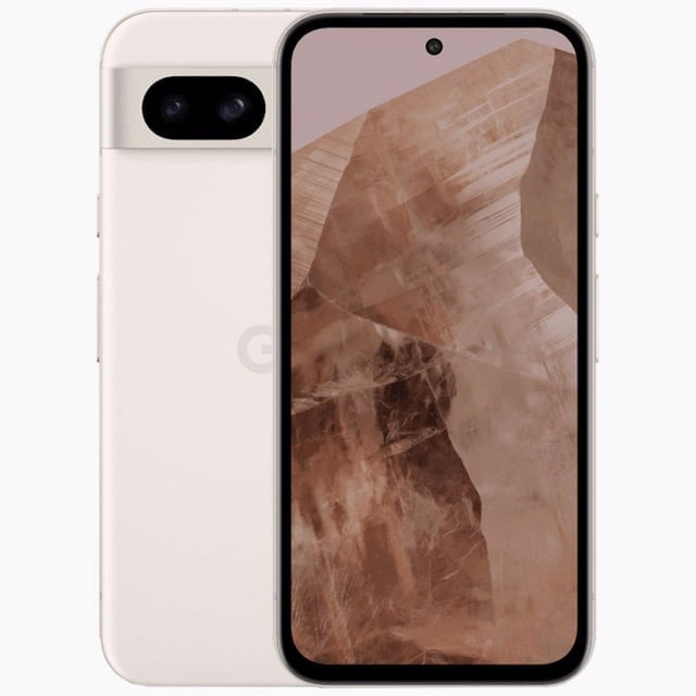 Restored Google Pixel 8a 128GB Fully Unlocked Porcelain (Refurbished)