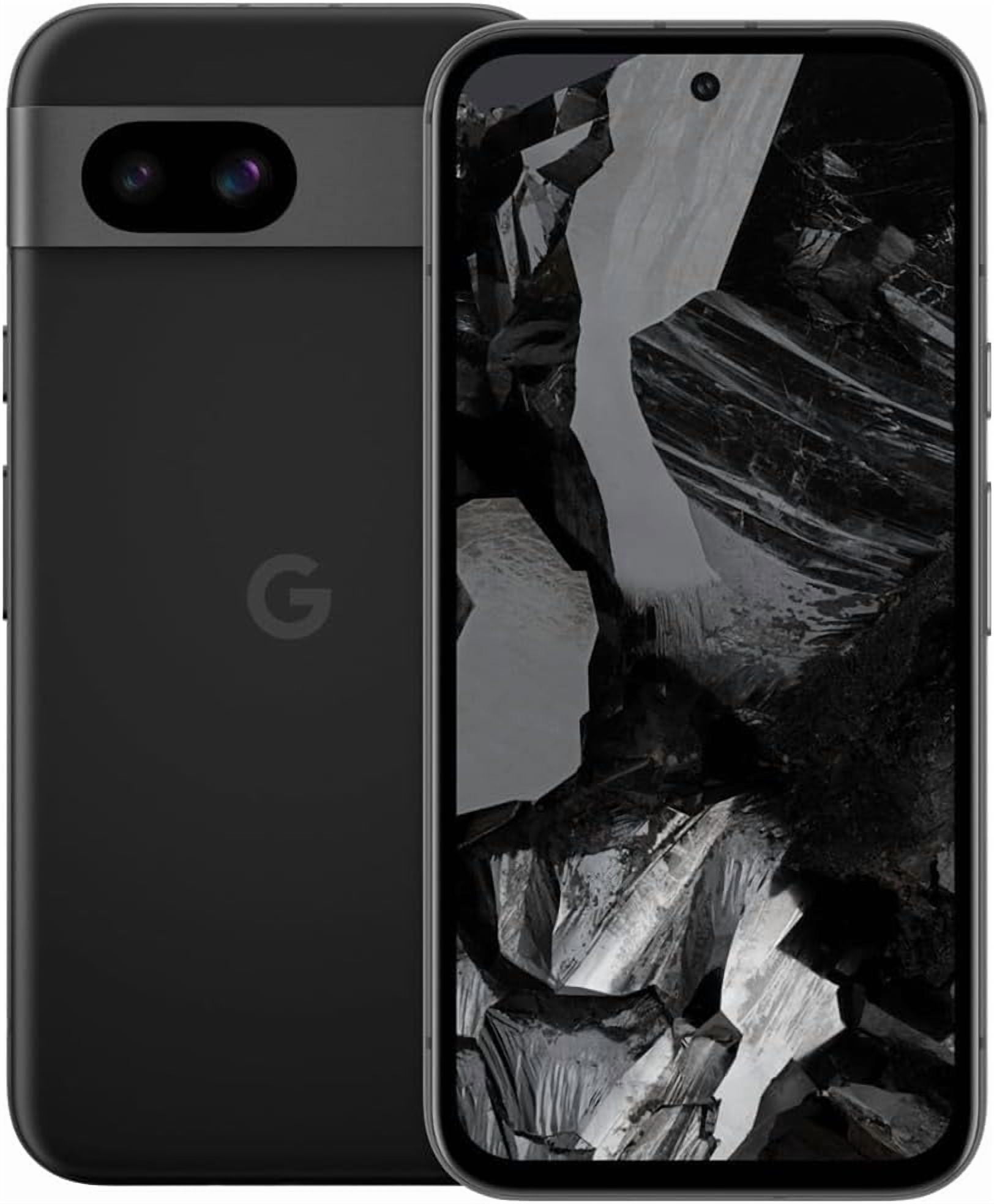 Restored Google Pixel 8a 5G, 128GB, Obsidian - T-Mobile Locked (Refurbished)