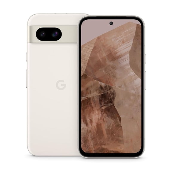 Restored Google Pixel 8a 5G, 128GB, Porcelain - AT&T Locked (Refurbished)