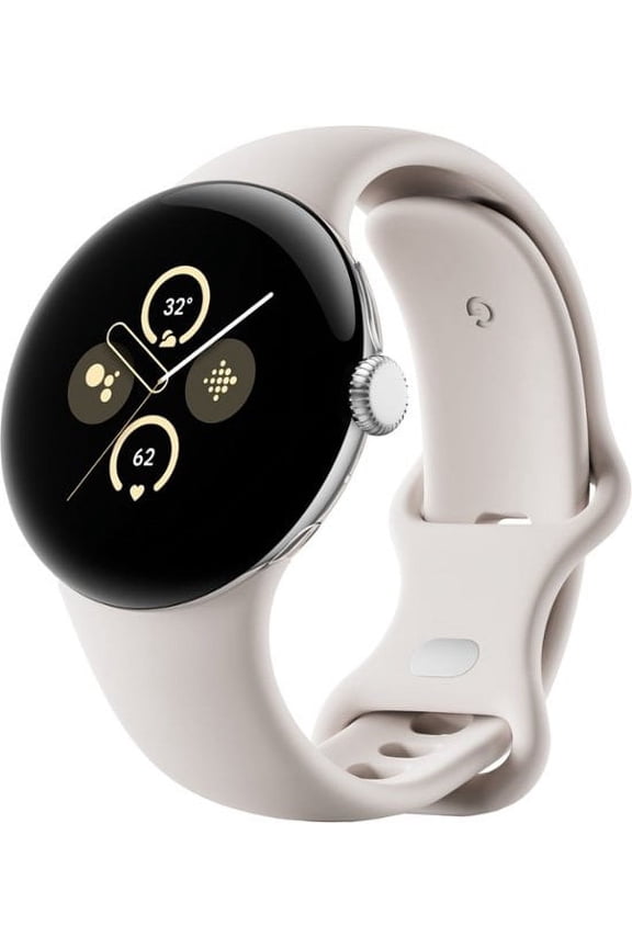 Restored Google, Smart Watch, Pixel Watch 2 GD2WG LTE, Polished Silver/41MM