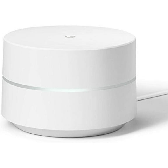 Restored Google WiFi System, 1-Pack - Router Replacement for Whole Home Coverage - NLS-1304-25 (Refurbished)