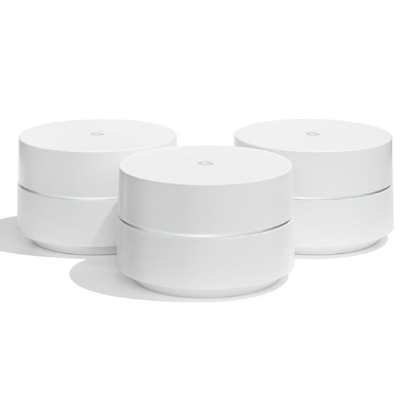 Restored Google Wifi - 3 Pack - Mesh Router Wifi (Refurbished)