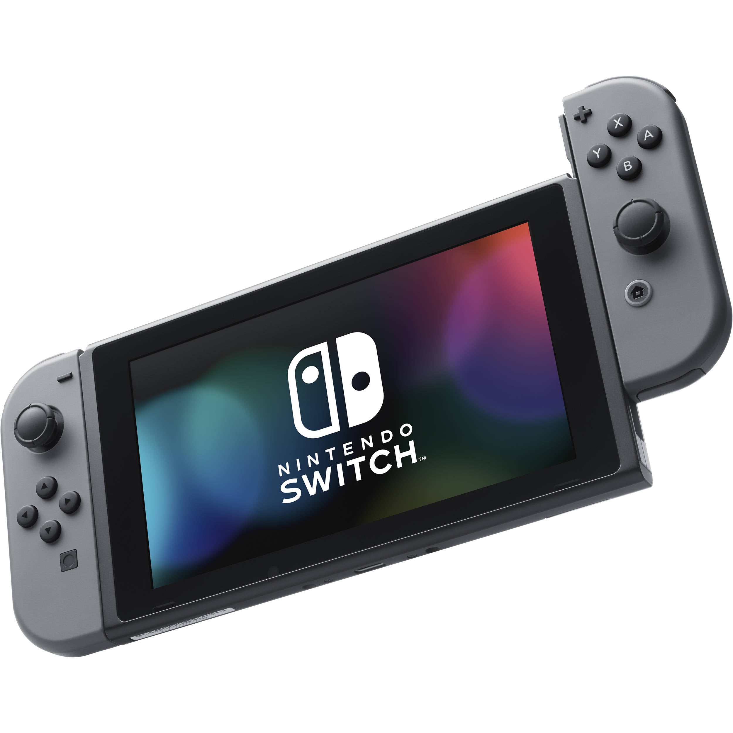 Restored Nintendo Switch Console Bundle + Gray Joy-Con Restored Nintendo Switch Console Bundle + Gray Joy-Con