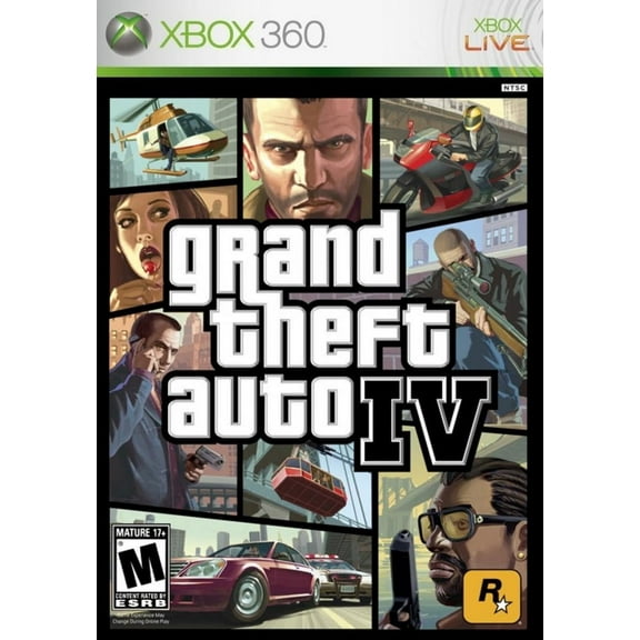 Restored Grand Theft Auto: IV | Xbox 360 (Refurbished)