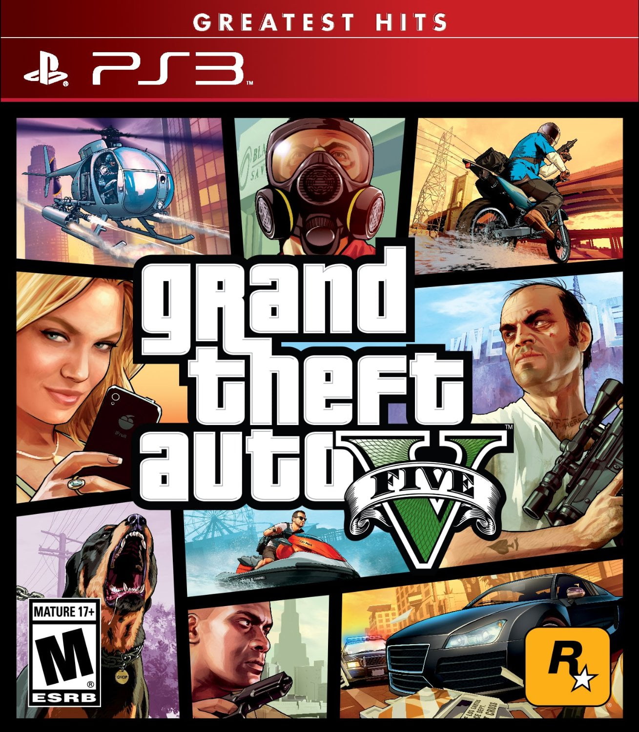 Restored Grand Theft Auto V - PlayStation 3 (Refurbished)