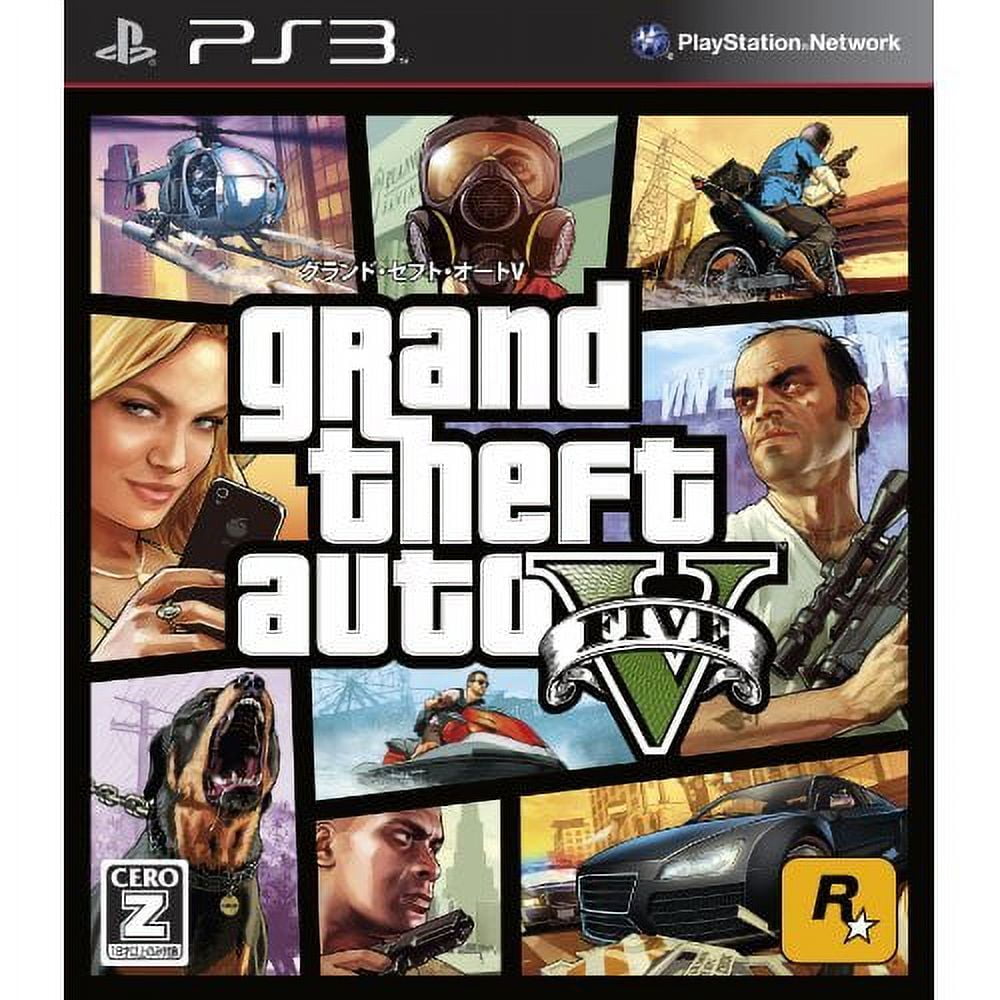 Grand Theft Auto V - GTA 5 - With Map & Manual - Playstation 3