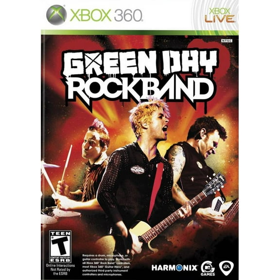 Restored Green Day Rock Band | Xbox 360