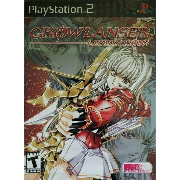 Restored Growlanser: Generations (Sony PlayStation 2, 2004) RPG Game (Refurbished)