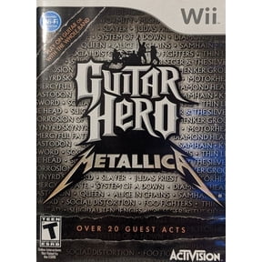 Restored Guitar Hero: Metallica (Nintendo Wii, 2009) Music Game