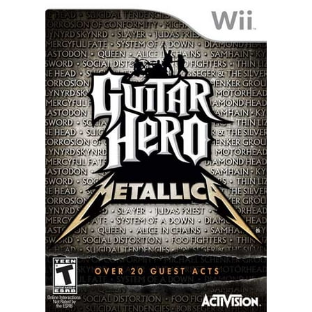 Restored Guitar Hero Metallica - Nintendo Wii