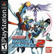 Restored Gundam Battle Assault 2 Sony PlayStation 1, 2002 Fighting Game