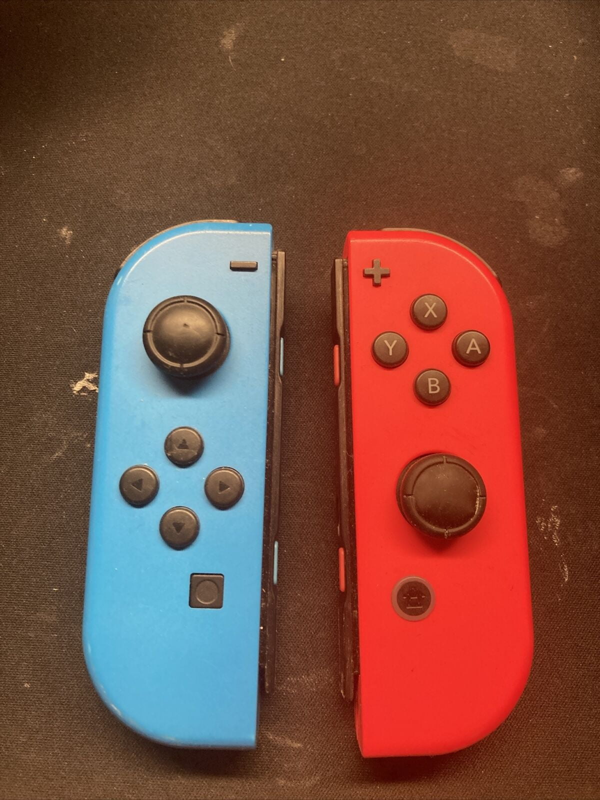 Restored HACAJAEAA Nintendo Switch JoyCon Wireless Controllers Neon