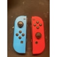 thumbnail image 1 of Restored HACAJAEAA Nintendo Switch Joy-Con Wireless Controllers Neon Red Blue (Refurbished), 1 of 4