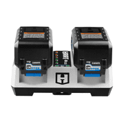 Restored HART 40-Volt Dual Port Fast Charger for HART 40V Batteries (Refurbished)