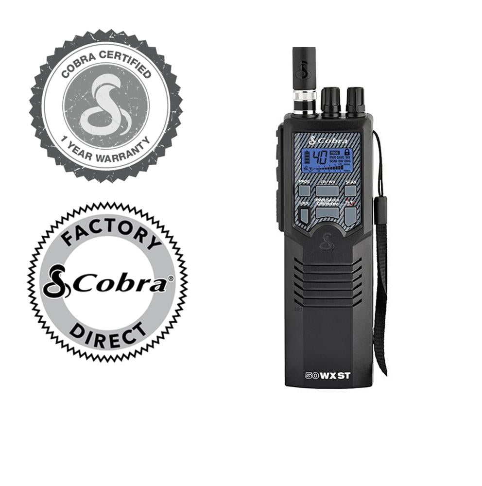 Restored HH 50 WX ST Portable Handheld CB Radio (Refurbished)