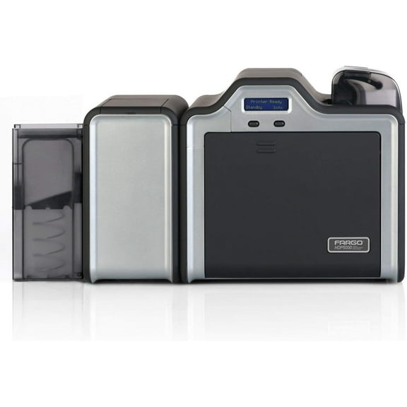 HID Fargo HDP5000 Dual-Side ID Card Printer Base Model – High Definition Retransfer Printing – P/N 89003