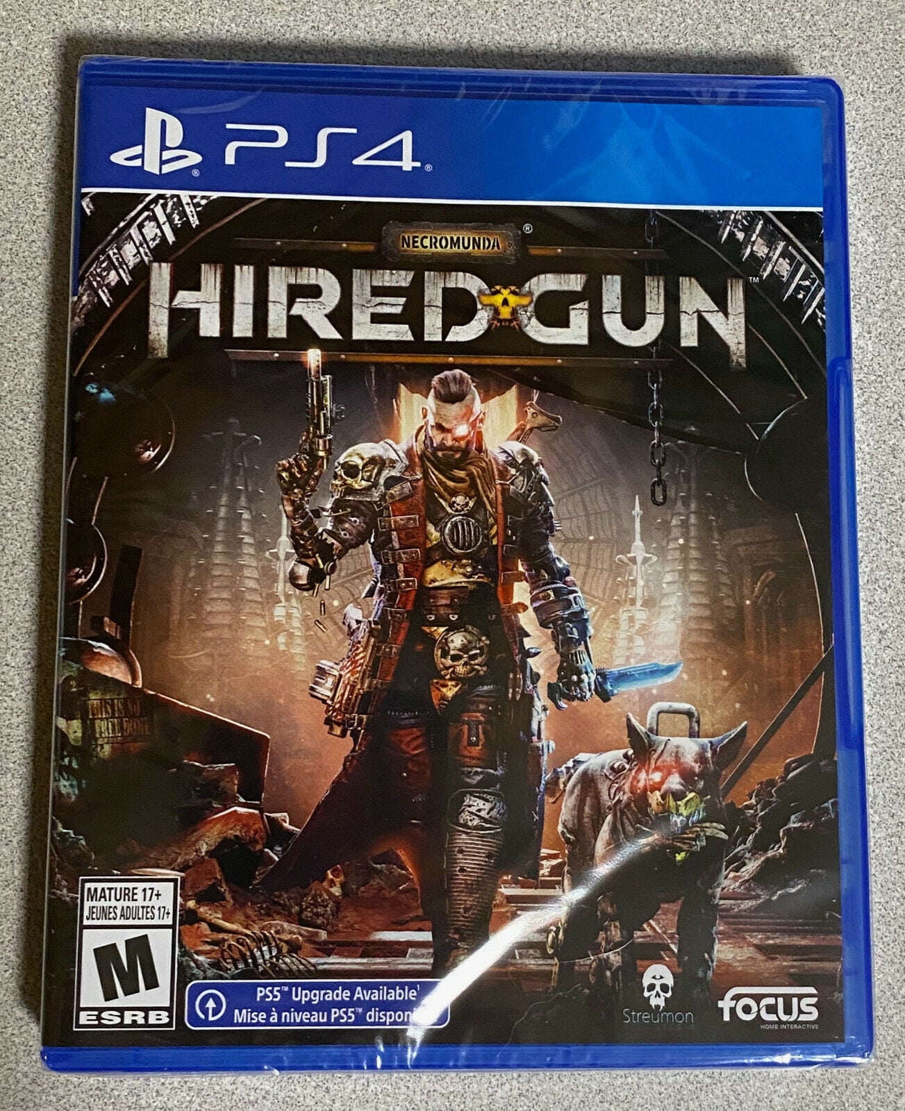 Restored HIRED GUN (PlayStation 4) Shooter Game (Refurbished)