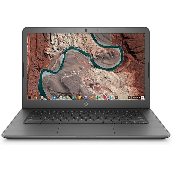 Restored HP 14-CA023NR Chromebook 14"HD Laptop Intel Celeron N3350 4GB RAM, 32GB eMMC (Refurbished)