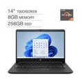 thumbnail image 1 of Restored HP 14" Touchscreen Laptop - AMD Ryzen 3 5300U - 8GB Ram 256GB SSD, 1 of 2