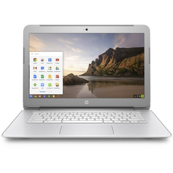 Restored HP 14-ak040wm 14" Chromebook, Chrome, Intel Celeron N2940 Processor, 4GB RAM, 16GB eMMC Drive (Refurbished)