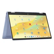 HP 14 Convertible 2-in-1 Chromebook - Intel N200 - 4GB RAM - 128GB SSD Storage - Blue 14b-cd0046tg Touchscreen, Google Chrome OS