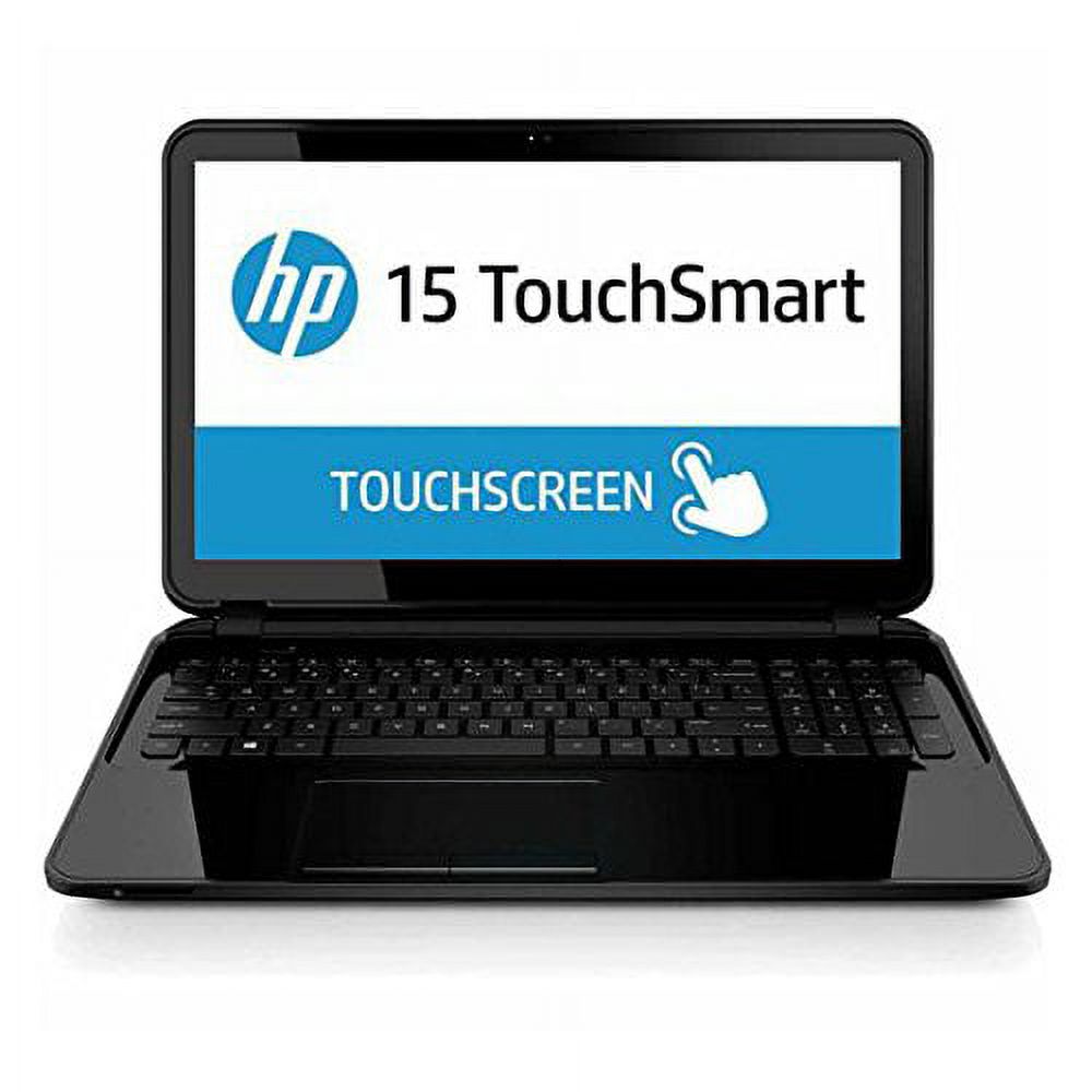 Restored HP 15-d069wm 15.6'' HD TouchScreen i3-3110M 2.4GHz 6GB RAM 500GB HDD Win 8 Black (Refurbished) - image 1 of 3