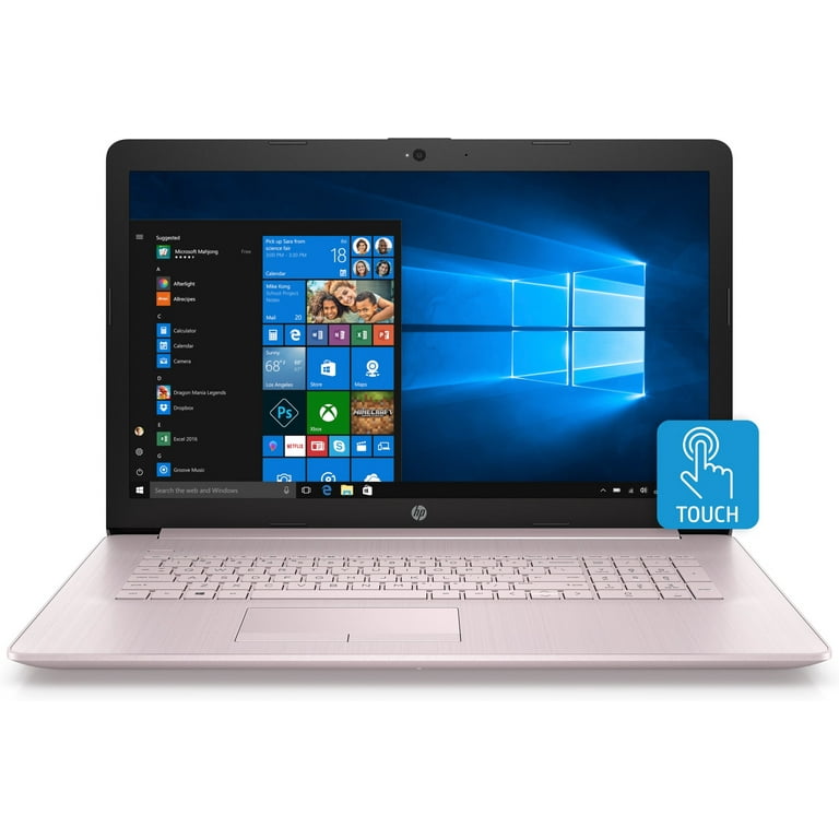 Restored HP 17 ca0010ds LCD Notebook AMD Ryzen 3 2300U Quad Core Processor 2.0GHz 8GB DDR4 SDRAM 1TB HDD Windows 10 Home Refurbished