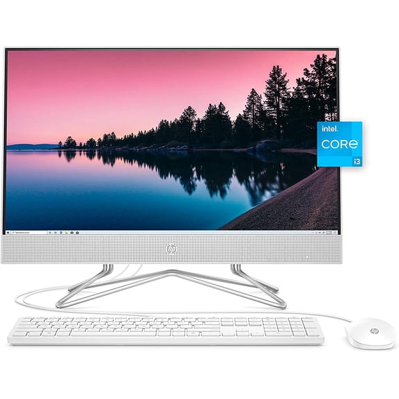 Restored HP 24-DF1046 23.8" All-In-One PC, Core i3, 8GB - 256GB (Refurbished)