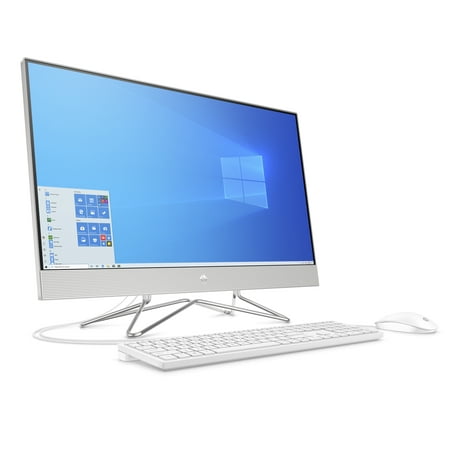 Restored HP 27" Ryzen 5 2.37GHz AMD Radeon Graphics 8GB RAM 512GB SSD Win 10 PC White (Refurbished)