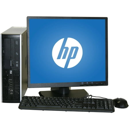 Restored HP 6000 Desktop PC with Intel Core 2 Duo Processor, 4GB Memory, 19" Monitor, 250GB Hard Drive and Windows 10 Home (Refurbished)