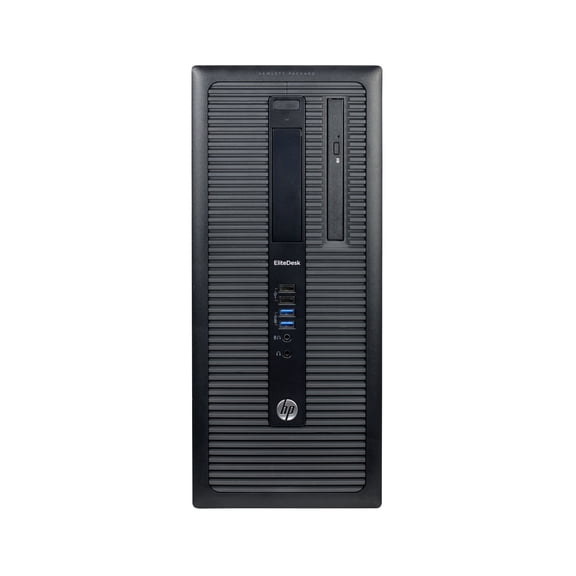 Restored HP 800 G1 Mini Tower, Windows 10 Pro, Intel Core i5-4570 3.2Ghz, 8GB RAM, 256GB Solid State Drive, DVD (Refurbished)