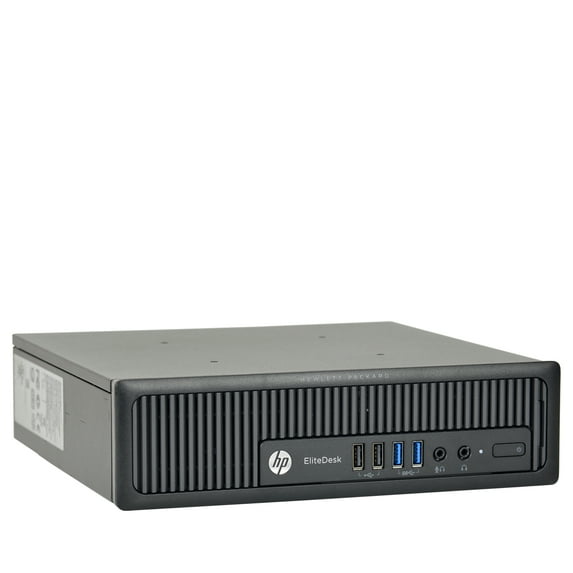Restored HP 800 G1 USFF Desktop PC with Intel Core i5-4570S 2.9GHz Processor, 8GB Memory, 256GB SSD, and Win 10 Pro (64-bit) (Monitor Not Included) (Refurbished)