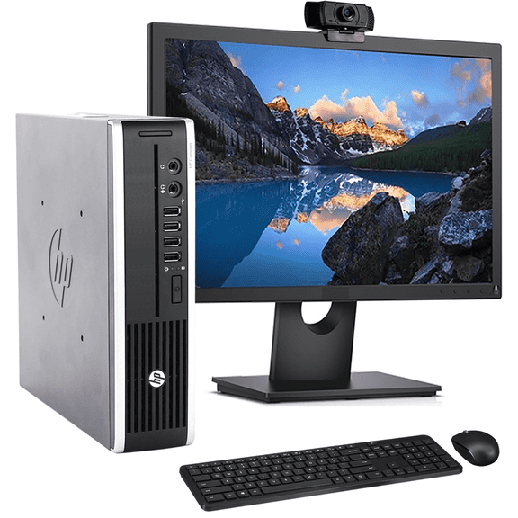 Restored HP 8200 USFF Computer Desktop PC, Intel Core i5 3.1GHz Processor, 8GB Ram, 250GB Hard Drive, Wifi (Refurbished)