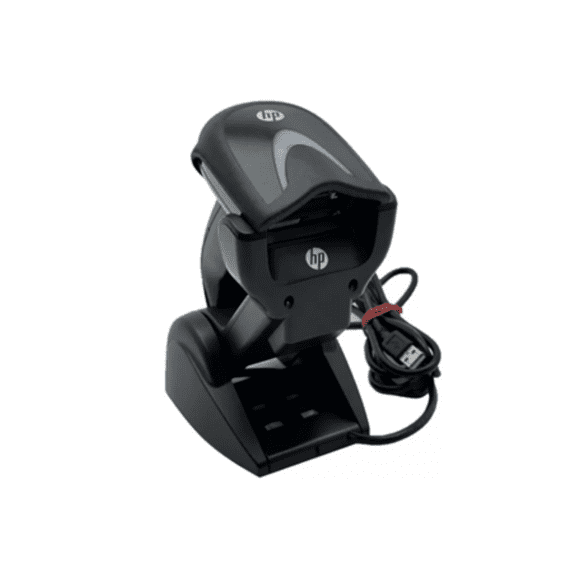 Restored HP Barcode Scanner HP4400W w/USB Kit & Charging Station (Refurbished)