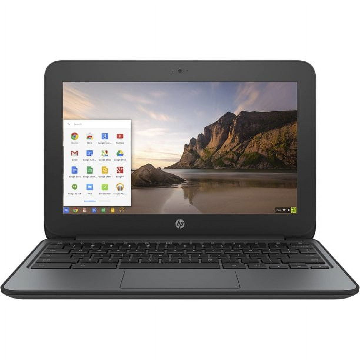 Restored HP Chromebook 11 G4 11.6" 4GB 16GB Intel Celeron N2840, Black (Refurbished)