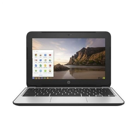 Restored HP Chromebook 11 G4 Intel Celeron N2840 X2 2.16GHz 4GB 16GB SSD 11.6" SKIN, Gray (Refurbished)