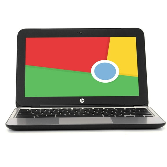 Restored HP Chromebook 11 G4 Laptop Computer, 2.16 GHz Intel Celeron, 2GB DDR3 RAM, 16GB SSD Hard Drive, Chrome, 11" Screen (Refurbished)