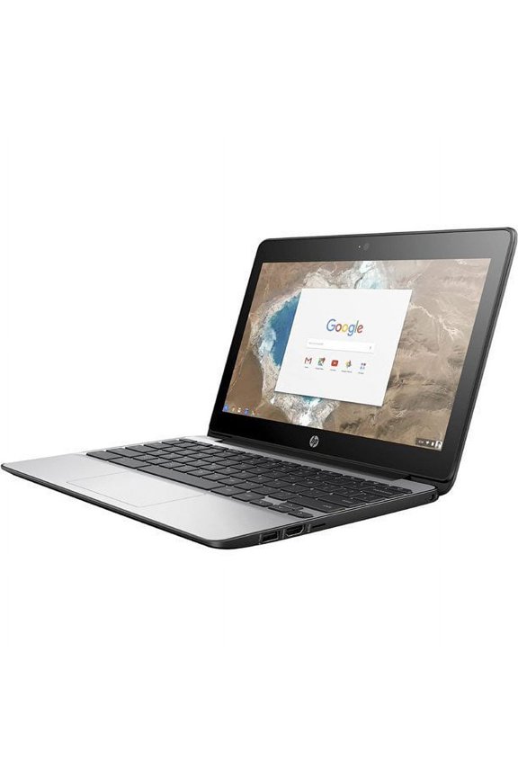 Restored HP Chromebook 11 G5 Laptop Computer, 1.60 GHz Intel Celeron, 4GB DDR3 RAM, 16GB SSD Hard Drive, Chrome, 11" Screen