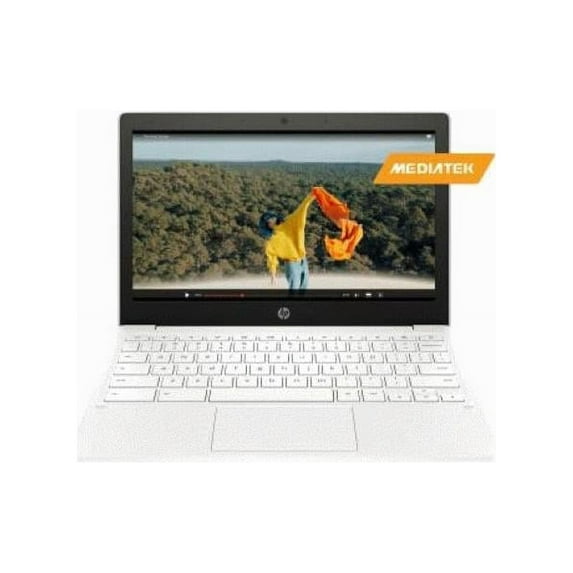 Restored HP Chromebook 11a-na0080nr 11.6" Chromebook - HD - 1366 x 768 - Octa-core (8 Core) 2 GHz - 4 GB Total RAM - 64 GB Flash Memory - Snow White - MediaTek Chip - Chrome OS (Refurbished)