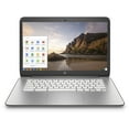 thumbnail image 1 of Restored HP Chromebook 14 G3, 2.10 GHz Intel Celeron, 2GB DDR3 RAM, 16GB SSD Hard Drive, Chrome, 11" Screen (Refurbished), 1 of 5