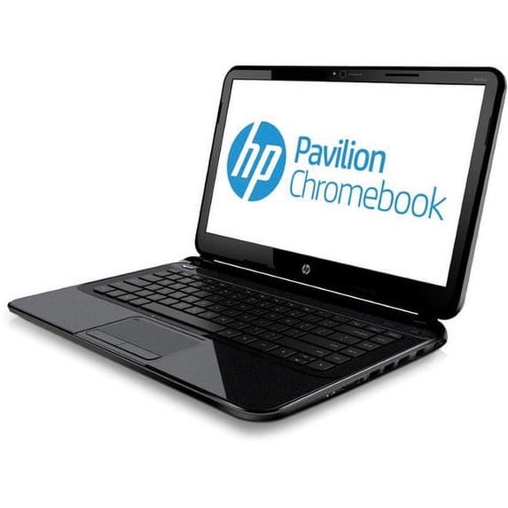 Restored HP Chromebook Pavilion 14 G1 Laptop Computer, 1.60 GHz Intel Celeron, 4GB DDR3 RAM, 16GB SSD Hard Drive, Chrome, 14" Screen (Refurbished)
