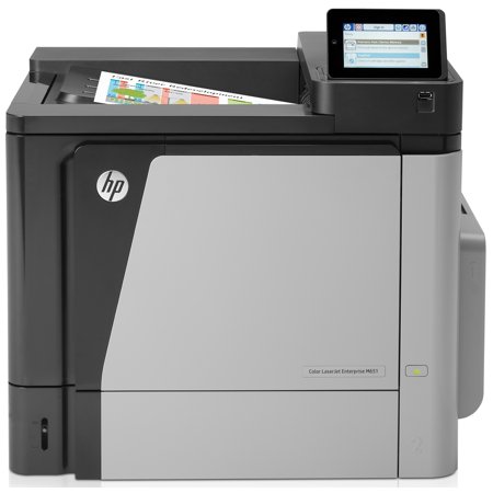 Restored HP Color LaserJet M651dn - Brown Box No Toner (Refurbished)