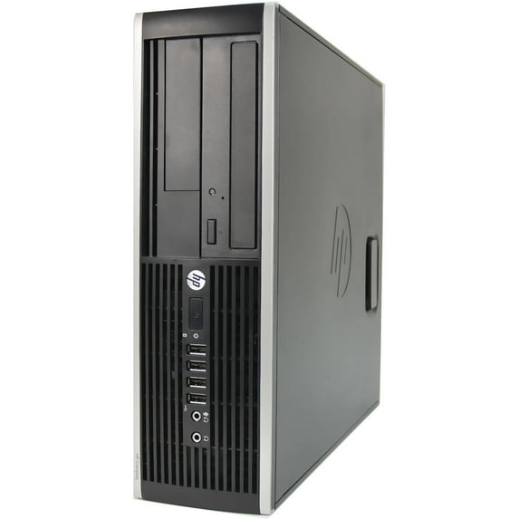 Restored HP Compaq 6300-SFF Desktop PC with Intel Core i5-3450 Processor, 4GB Memory, 250GB Hard Drive and Windows 10 Home (Monitor Not Included) (Refurbished)