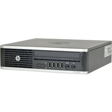 Restored HP Compaq 8200-USFF Desktop PC with Intel Core i5-2400S Processor, 4GB Memory, 250GB Hard Drive and Windows 10 Pro (Monitor Not Included) (Refurbished)