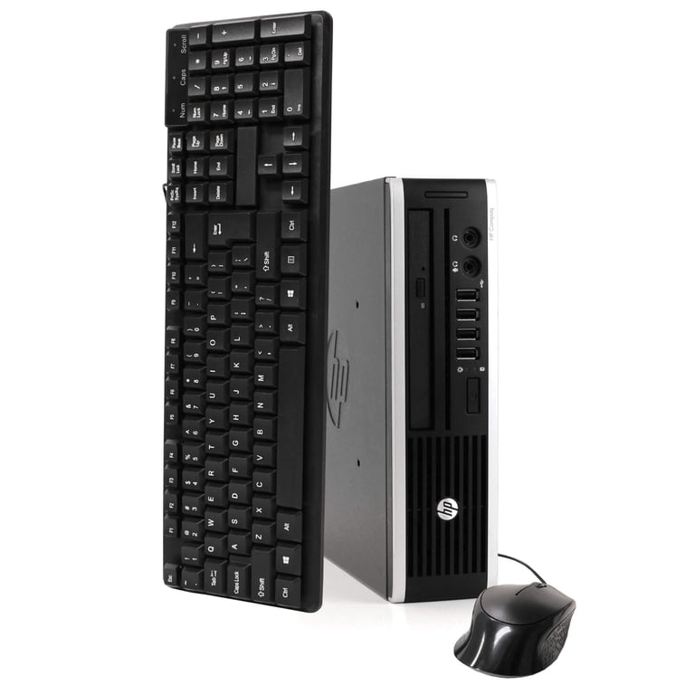 Restored HP Compaq Elite 8300 Ultra Small Form Computer PC, 3.20