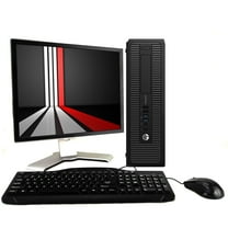 Restored HP Desktop Computer 800G1 Intel Core I5,8GB RAM,500GB HDD, Windows 10 Pro, Keyboard and Mouse, WIFI includes 22in Monitor (Refurbished)