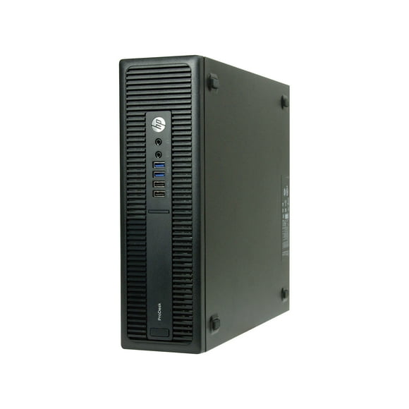 Restored HP Desktop Tower Computer, Intel Core i5, 16GB RAM, 256GB SSD, Windows 10 Pro, Black, 600 G2-SFF (Refurbished)