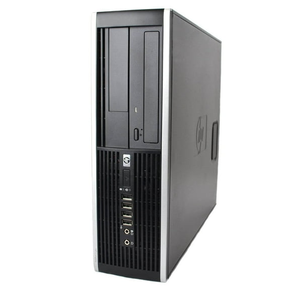 Restored HP Desktop Tower Computer, Intel Core i5, 8GB RAM, 120GB SSD, DVD-ROM, Windows 10, Black (Refurbished)