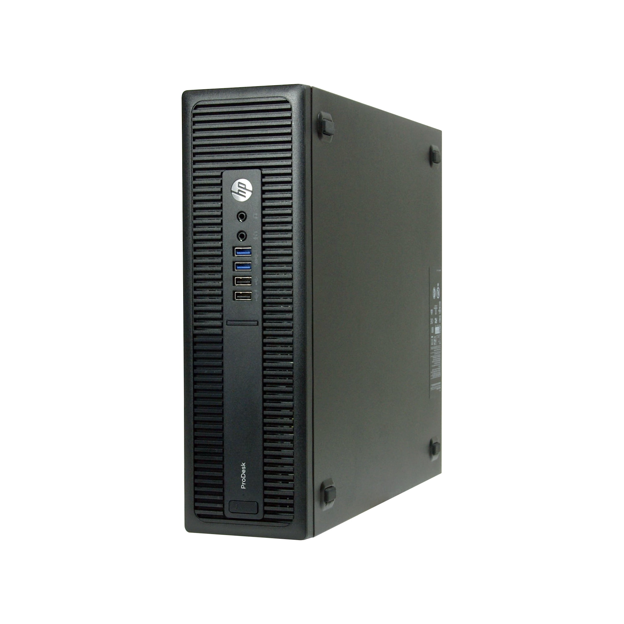 Restored HP Desktop Tower Computer, Intel Core i5, 8GB RAM, 256GB SSD, Windows 10 Pro, Black, 600 G2-SFF (Refurbished)