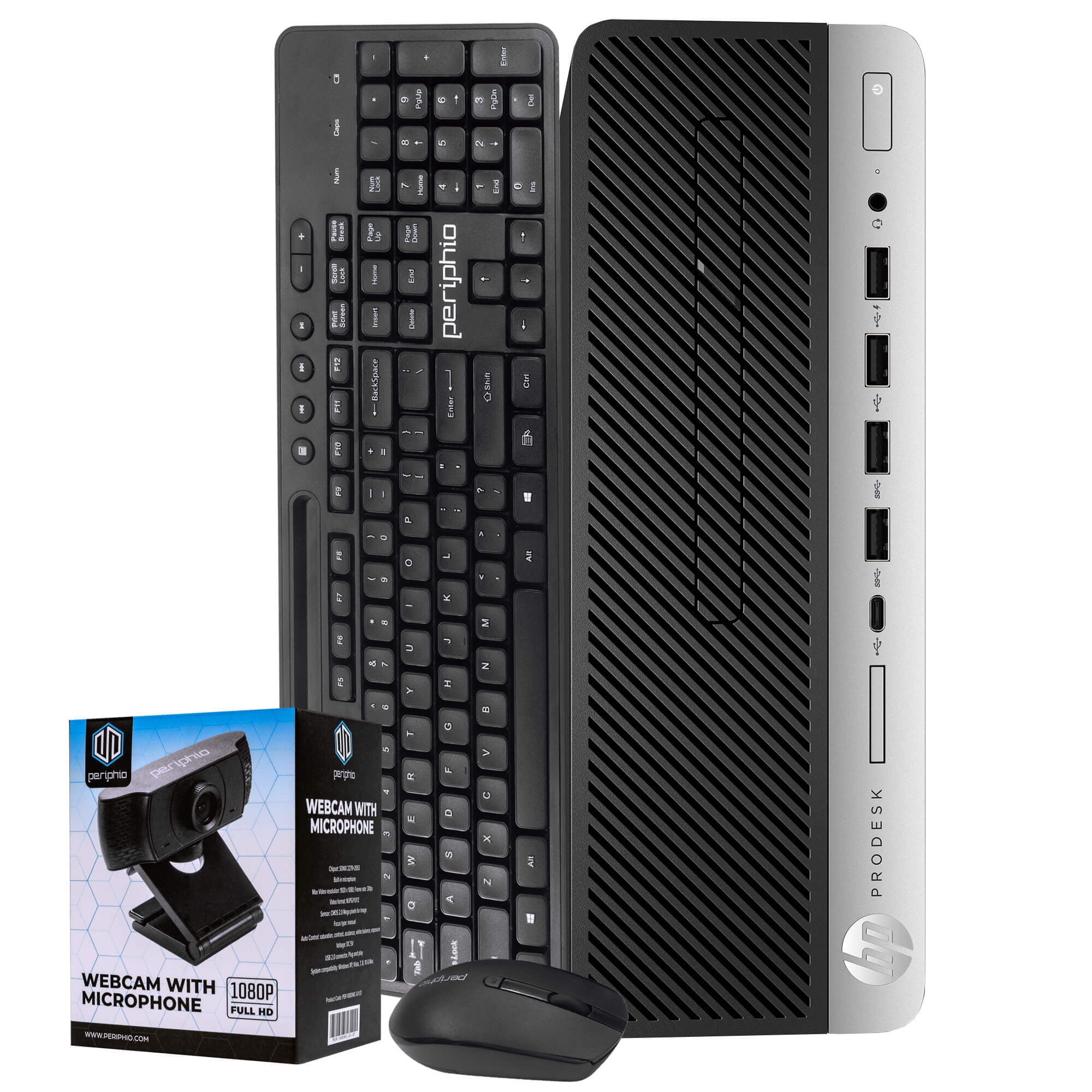 Restored HP Desktop Towers Computer, Intel Core i5, 8GB RAM, 240GB SSD